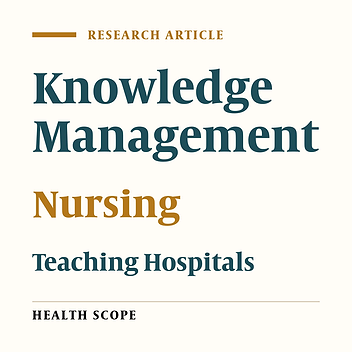 Relationship Between Knowledge Management and Quality of Working Life in Nursing Staff of Zahedan Teaching Hospitals, 2014