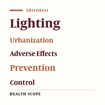 Light Pollution, a World Problem