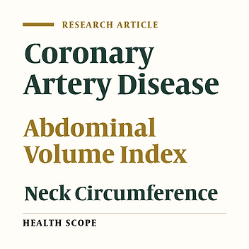 Anthropometric Indices and Their Relationship With Coronary Artery Diseases