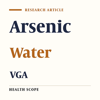 Determination of Total Arsenic in Water Resources: A Case Study of Rivash in Kashmar City