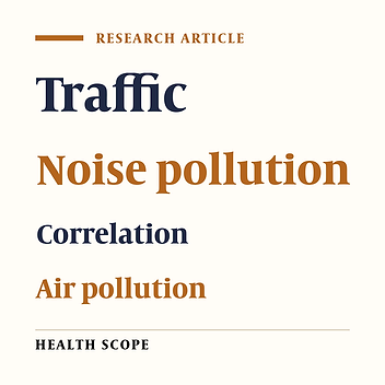Cover image of the article: Assessment of Seasonal Variations of Average Traffic Pollution Levels in Curbside Open-Air Microenvironments in Kolkata, India
