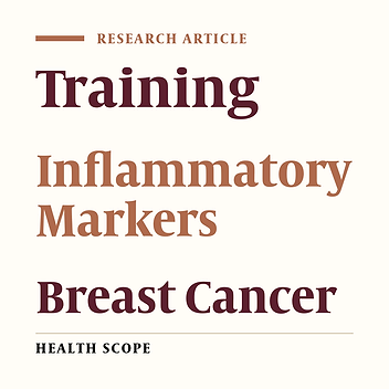 The Effect of Exercise Type on Inflammatory Markers in Obese Survivors With Breast Cancer: Randomized Control Trial