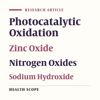 Investigation of Photocatalytic Oxidation and Wet Absorption in a Combined System for Removal of Nitrogen Oxides