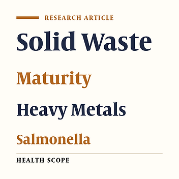 Maturity and Stability Evaluation of Composted Municipal Solid Wastes