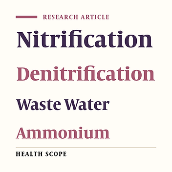 Ammonium Removal by Nitrification and Denitrification in an Integrated Fixed Film Activated Sludge Process