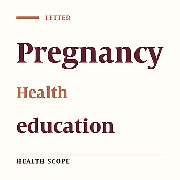 Short-Term Pre-Pregnancy Health Education May Improve Maternal Nutrition Behavior, but not Nutrition Self-Efficacy