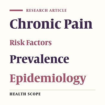 A Fairly Comprehensive Survey of Chronic Pain in Iranian Population: Prevalence, Risk Factors, and Impact on Daily Life