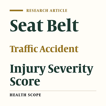 Seatbelt Use and Related Factors Among Drivers Involved in Road Crashes in Southeast Iran