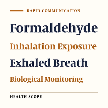 Feasibility of Biological Monitoring of Anatomy Laboratory Staff Exposed to Formaldehyde