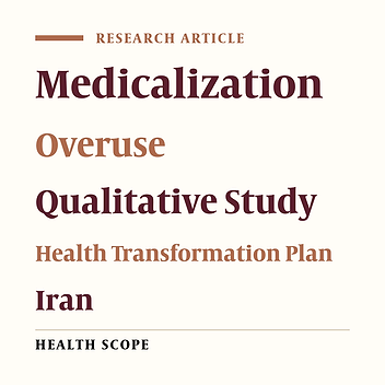 Consumer Instigated Unnecessary Medicalization in Iran: A Qualitative Thematic Analysis of the Health Professionals’ Conjectures