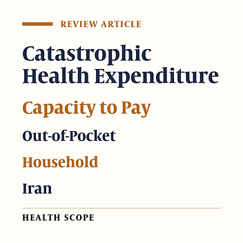 The Prevalence and Determinants of Catastrophic Health Expenditures in Iran: A Systematic Review and Meta-Analysis