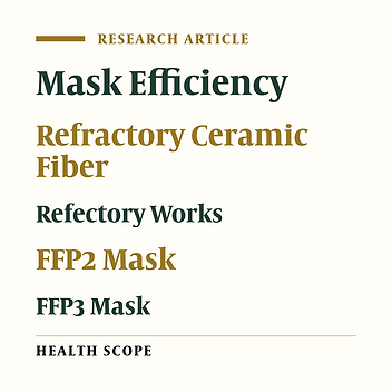 Studying the Efficiency of Respiratory Masks Used By Workers in Refractory Companies for Controlling Exposure to Refractory Ceramic Fibers and Particles in a Steel Industry