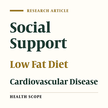 Development and Psychometric Properties of the Family Support Questionnaire for Adherence to Low Fat Diet in Patients with Cardiovascular Disease
