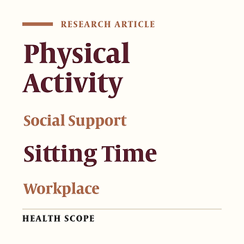 The Effect of a Physical Activity Intervention on Sedentary Behavior in Female Teachers: A Randomized, Controlled Trial