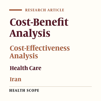 Introducing Economic Evaluation as a Decision Support Tool in Health Care: A Case Review of IR Iran