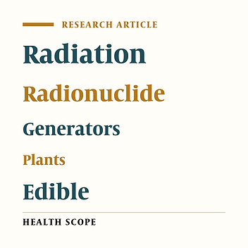 Investigation of I-125 Uptake in Five Different Plants