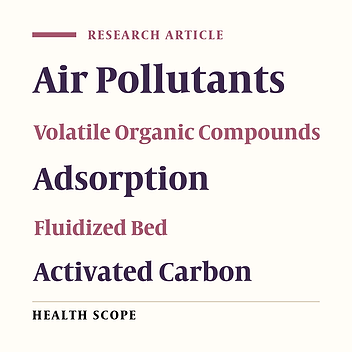 Adsorption of Volatile Organic Compounds on Fluidized Activated Carbon Bed