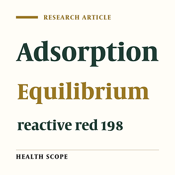 Kinetics and Equilibrium Studies for Removal of Reactive Red 198 From Aqueous Solutions Using Zero Valent Iron powder