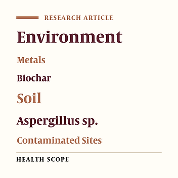 Transformation and Stabilization of Lead and Chromium Using Aspergillus sp. and Bio-charcoal Amendment