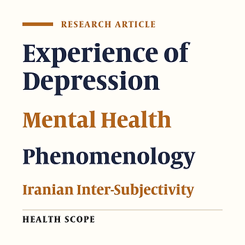 Experience of Depression Among Female Students Residing in a Dormitory Complex: A Qualitative Study