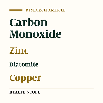 Catalytic Oxidation of Carbon Monoxide Using Copper-Zinc Mixed Oxide Nanoparticles Supported on Diatomite