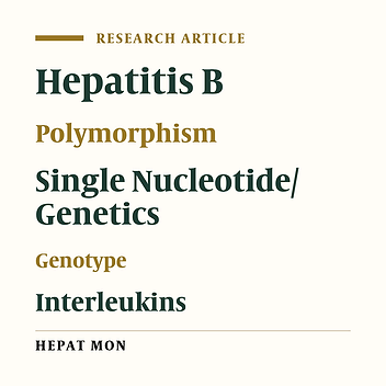 Interleukin 28B Genetic Polymorphism and Spontaneous Recovery from Hepatitis B Virus Infection in an Iranian Azeri Population