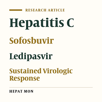 Efficacy and Safety of Generic Sofosbuvir/Ledipasvir Fixed-Dose Combination in Iranian Patients with Chronic Hepatitis C Virus Infection