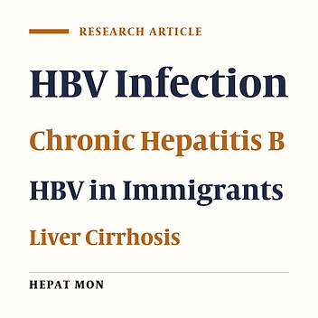 Hepatitis B Virus Genotypes, Epidemiological Characteristics, and Clinical Presentation of HBV Chronic Infection in Immigrant Populations Living in Southern Italy