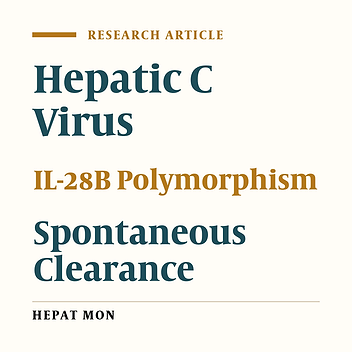 Association of Genotype and Haplotype of IL-28B Gene with Hepatitis C Infection Outcome in Iran: Spontaneous Clearance Versus Chronic Infection