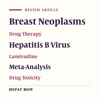 Prophylactic Lamivudine to Improve the Outcome of Breast Cancer Patients With HBsAg Positive During Chemotherapy: A Meta-Analysis