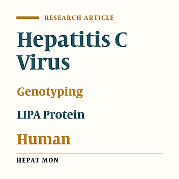 Development and Application of an In-house Line Probe Assay for Hepatitis C Virus Genotyping
