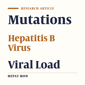 Correlation Between Viral Load of HBV in Chronic Hepatitis B Patients and Precore and Basal Core Promoter Mutations