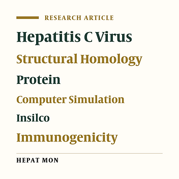 In Silico Identification and Conservation Analysis of B-cell and T-Cell Epitopes of Hepatitis C Virus 3a Genotype Enveloped Glycoprotein 2 From Pakistan: A Step Towards Heterologous Vaccine Design