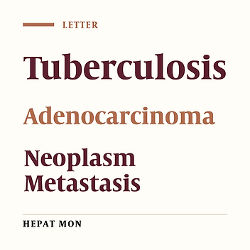 The liver Metastatic Adenocarcinoma of Colorectal Cancer With Synchronous Isolated Hepatic Tuberculosis