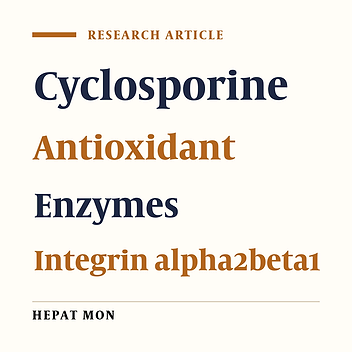In Vitro Analysis of CsA-Induced Hepatotoxicity in HepG2 Cell Line: Oxidative Stress and α2 and β1 Integrin Subunits Expression