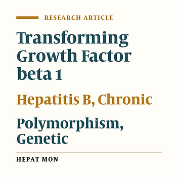 Lack of Association Between Transforming Growth Factor Beta 1 -509C/T and +915G/C Polymorphisms and Chronic Hepatitis B in Iranian Patients