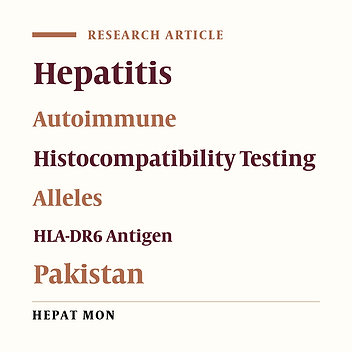 Clinical Profile and HLA Typing of Autoimmune Hepatitis From Pakistan