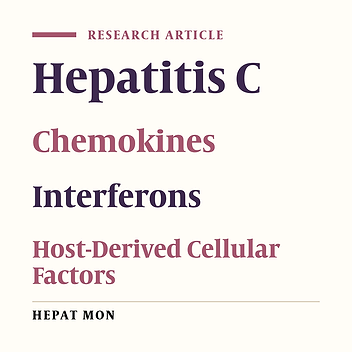 A Study of CC-Chemokine Receptor 5 (CCR5) Polymorphism on the Outcome of HCV Therapy in Egyptian Patients