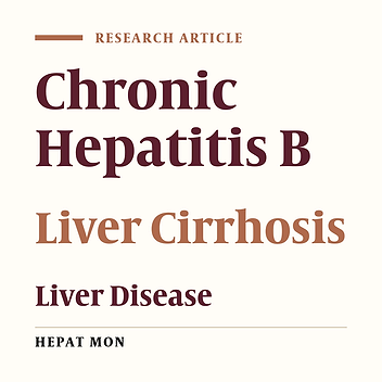 Non-Invasive Histologic Markers of Liver Disease in Patients With Chronic Hepatitis B