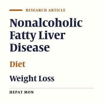How Much Weight Loss is Effective on Nonalcoholic Fatty Liver Disease?