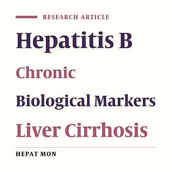 Evaluation of the Relation Between Hepatic Fibrosis and Basic Laboratory Parameters in Patients With Chronic Hepatitis B Fibrosis and Basic Laboratory Parameters