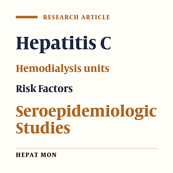 Risk Factors of HCV Seroconversion in Hemodialysis Patients in Tabriz, Iran