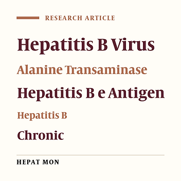 Prognostic Values of Fluctuations in Serum Levels of Alanine Transaminase in Inactive Carrier State of HBV Infection