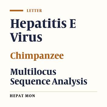 Analysis of Hepatitis E virus-Like Sequence in Chimpanzee