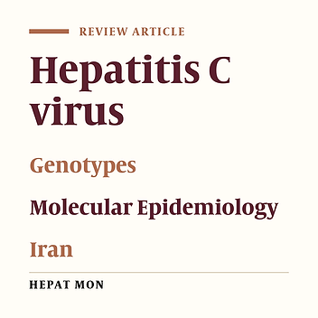 Prevalence of Hepatitis C Virus Genotypes in Iranian Patients: A Systematic Review and Meta-Analysis