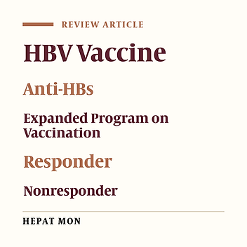 Prevalence of National Responsiveness to HBV Vaccine After 22 Years of Iranian Expanded Program on Immunization (EPI): A Systematic Review and Meta-Analysis Study