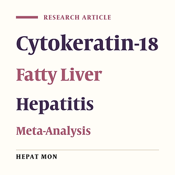 Clinical Values of Elevated Serum Cytokeratin-18 Levels in Hepatitis: A Meta-Analysis