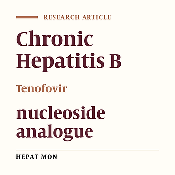 Efficacy of Tenofovir Disoproxil Fumarate Therapy in Nucleoside-Analogue Naive Iranian Patients Treated for Chronic Hepatitis B