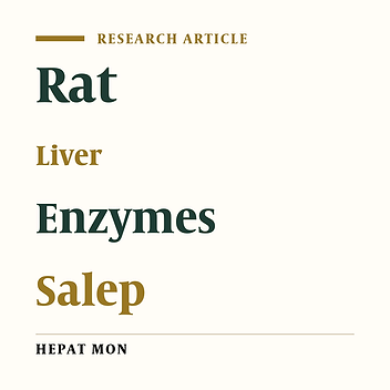 Protective Effect of Salep on Liver