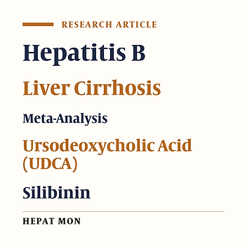 Efficacy of Hepatoprotective Agents With or Without Antiviral Drugs on Liver Function and Fibrosis in Patients With Hepatitis B: A Meta-Analysis